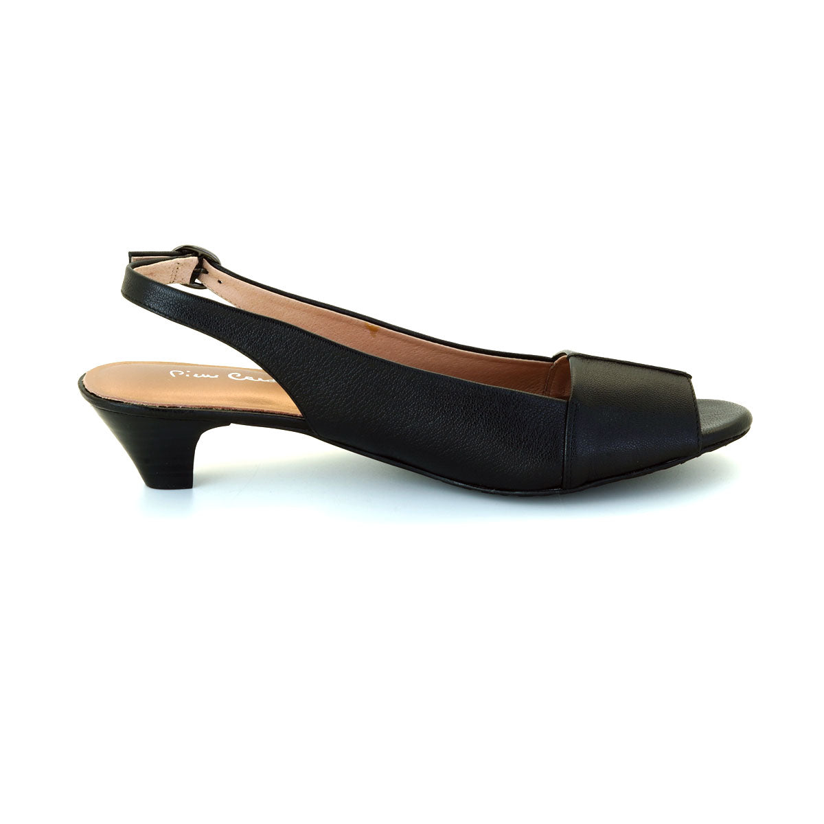 ស្បែកជើងនារី Pierre Cardin កែងជើងខ្ពស់ កែងជើងខ្ពស់ ទន់ស្រួលពាក់ ផលិតពីស្បែកពិតប្រាកដ ទំហំ 20WS236 