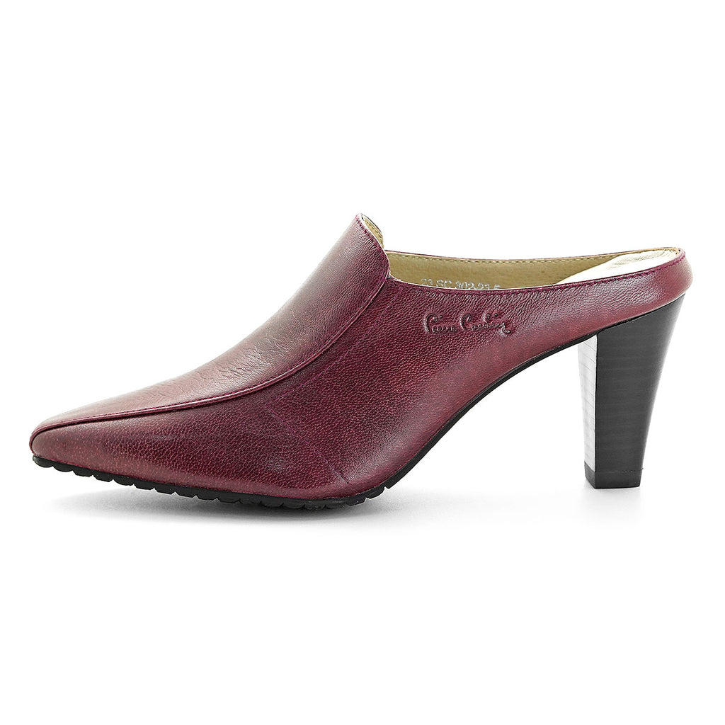 Pierre Cardin Muse ស្បែកជើងកែងខ្ពស់ពណ៌ក្រហម ម៉ូដែល 23SC302