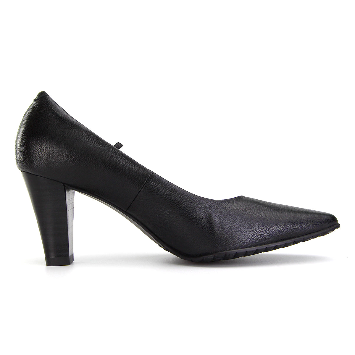 ស្បែកជើងកែងជើងនារី Pierre Cardin ទន់ស្រួលពាក់ ផលិតពីស្បែកសុទ្ធ សំរិទ្ធមាស ទំហំ 23WD314