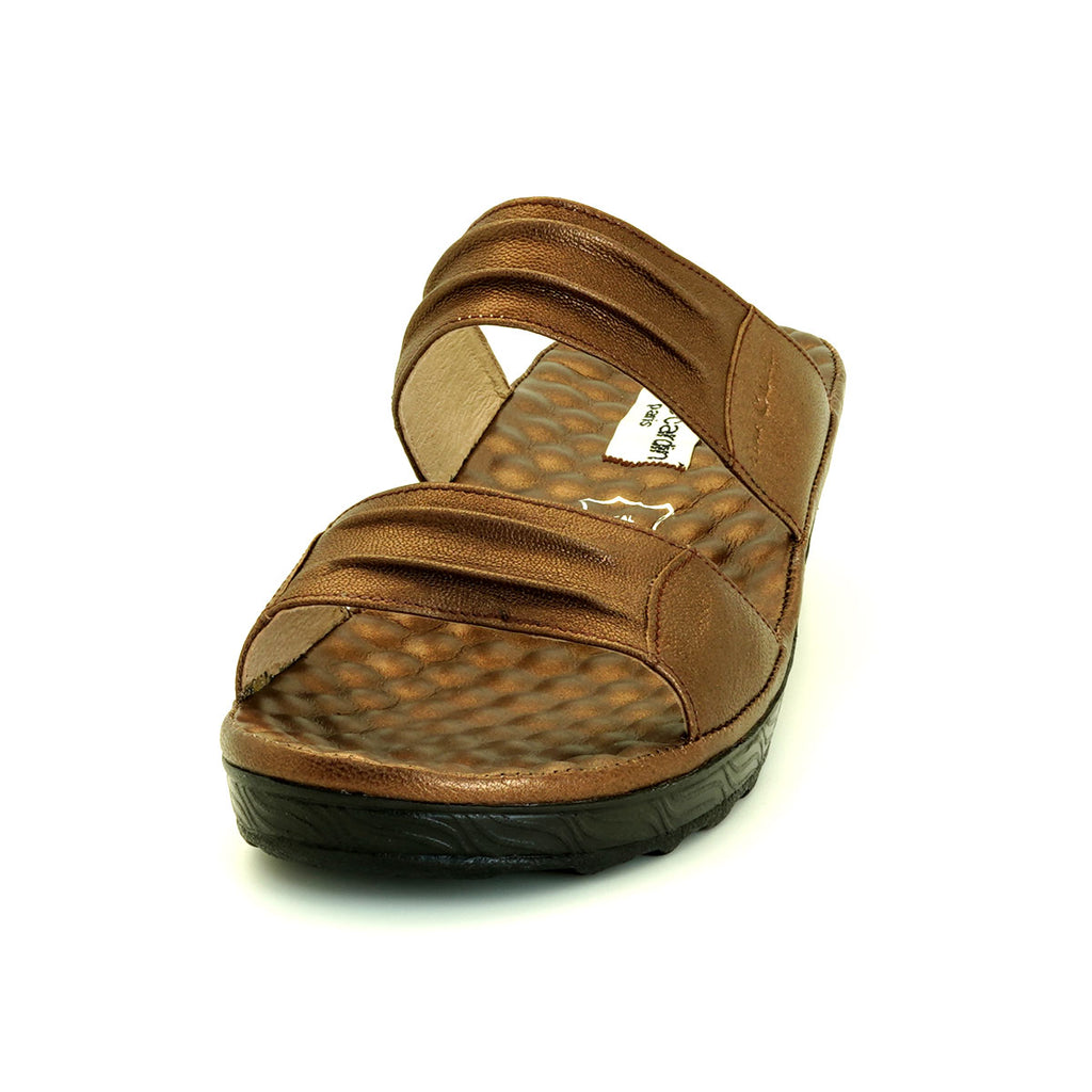 ស្បែកជើងនារី Pierre Cardin ស្បែកជើងប៉ាតា ស្បែកជើងផ្ទាត់ ទន់ស្រួលពាក់ ផលិតពីស្បែកសុទ្ធ ពណ៌ខ្មៅ ម៉ូឌែល 24SS342 