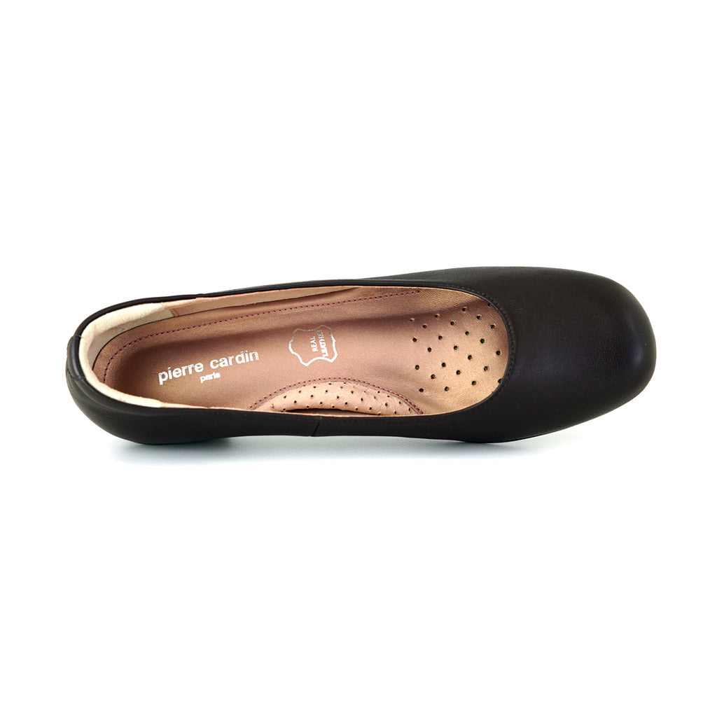 ស្បែកជើងនារី Pierre Cardin ទន់ស្រួលពាក់ ផលិតពីស្បែកសុទ្ធ ម៉ូដែល 25SD381 