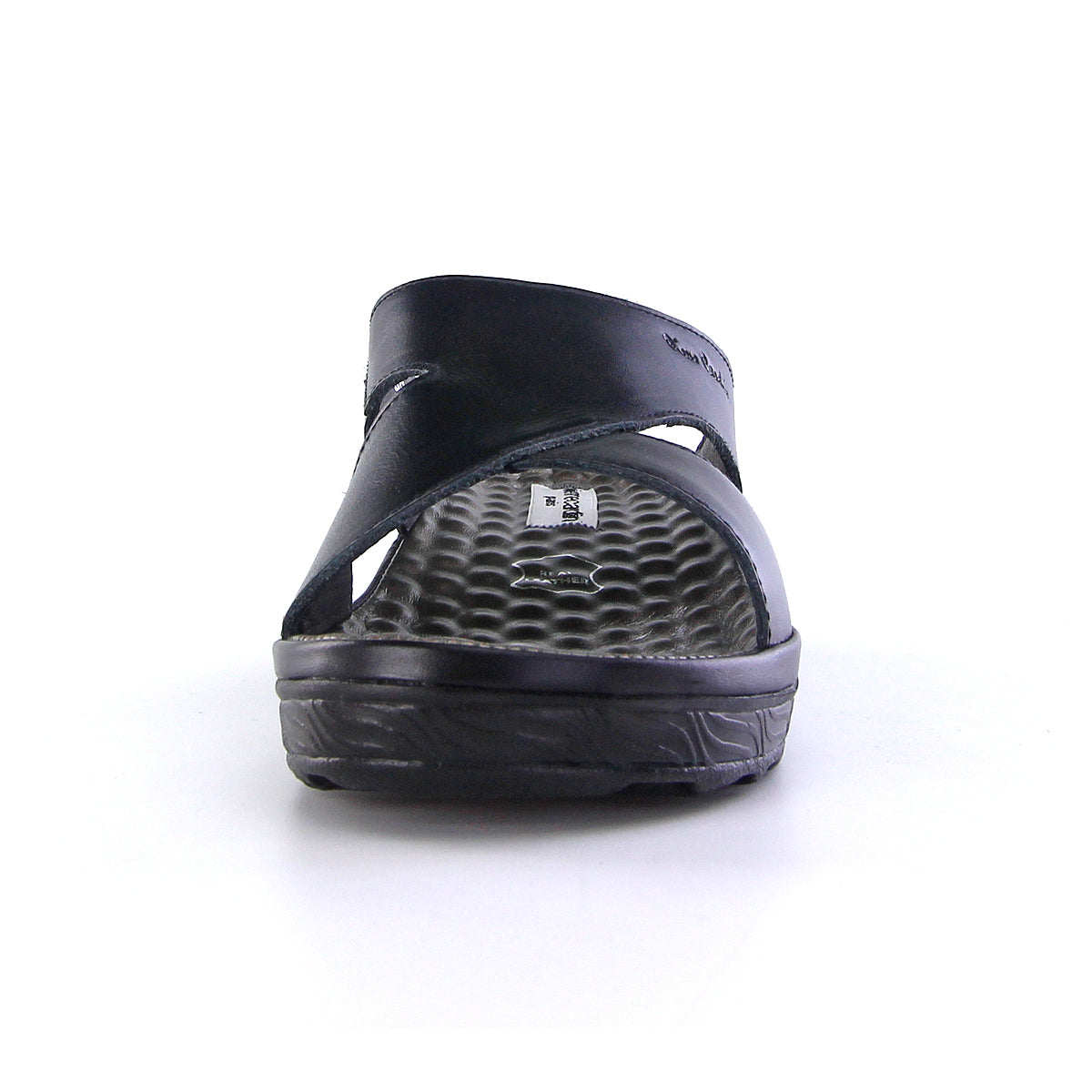 Pierre Cardin รองเท้าแตะผู้หญิง หนังแท้ นุ่มสบาย ทรงสวม/มีหู สีขาว รุ่น 26SS409