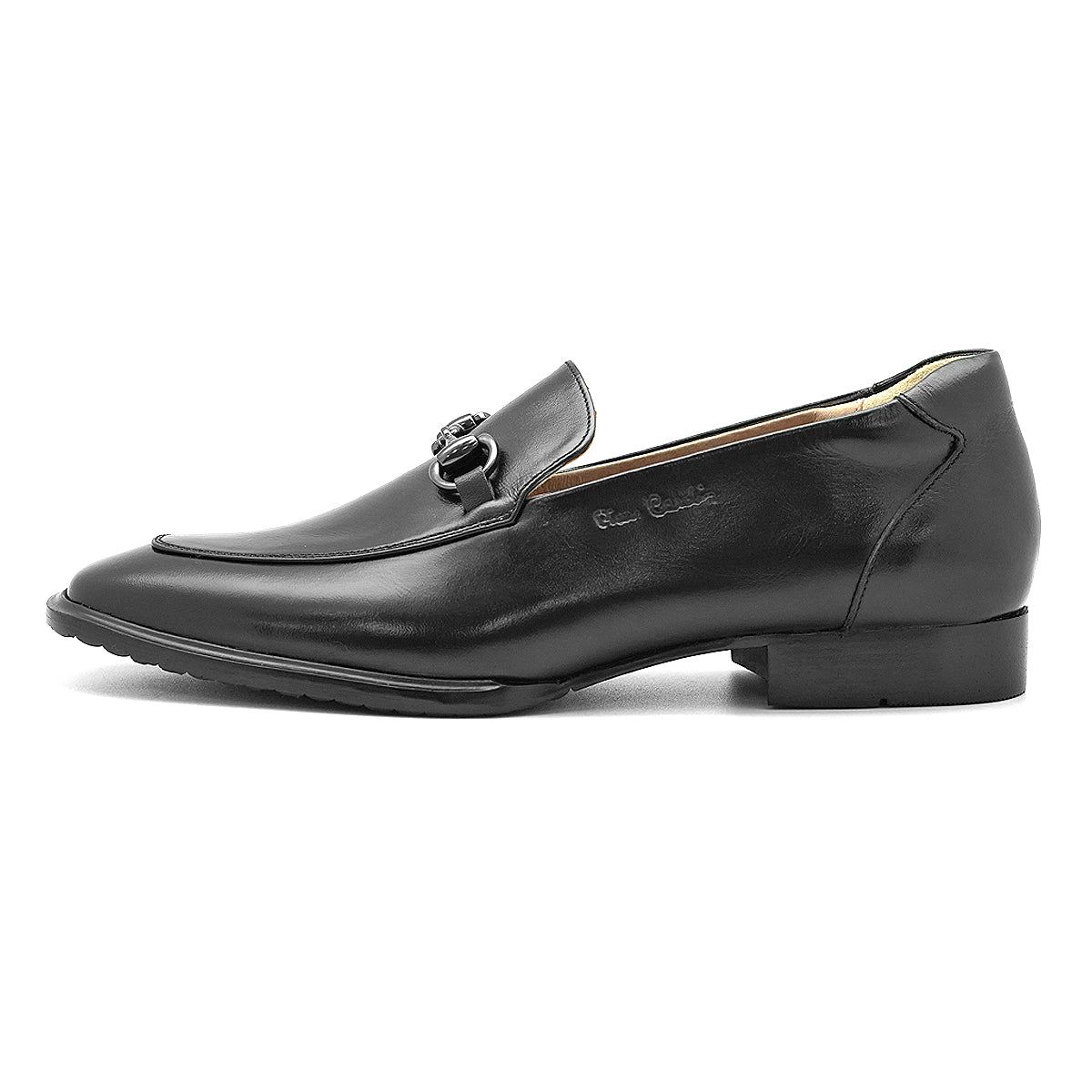 ស្បែកជើងកែងរបស់ស្ត្រី Pierre Cardin ផលិតពីស្បែកសុទ្ធ ពណ៌ខ្មៅ ម៉ូដែល 30TC113