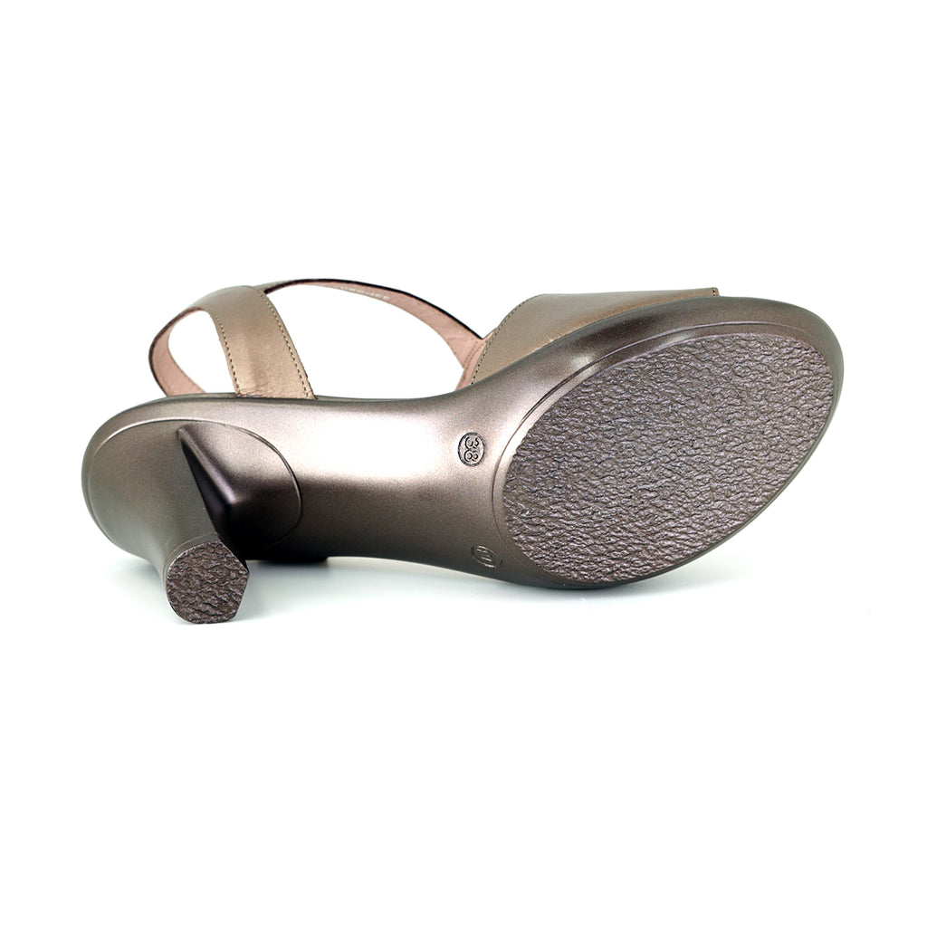 ស្បែកជើងនារី Pierre Cardin ស្បែកជើងកែងខ្ពស់ ទន់ស្រួលពាក់ ផលិតពីស្បែកសុទ្ធ ម៉ូដែល 33PS807 
