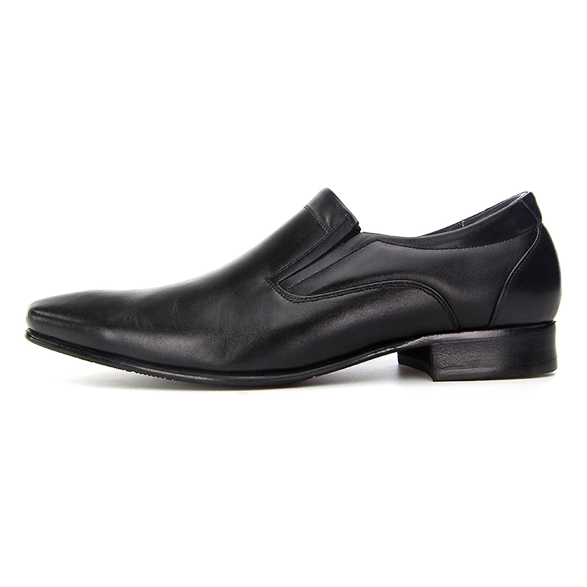 ស្បែកជើងបុរស Pierre Cardin ស្បែកជើងផ្លូវការ ស្បែកជើងផ្លូវការ ទន់ស្រួលពាក់ ផលិតពីស្បែកសុទ្ធ ពណ៌ខ្មៅ ទំហំ 40, 41, 42, 43, 44, ម៉ូដែល 80TD118