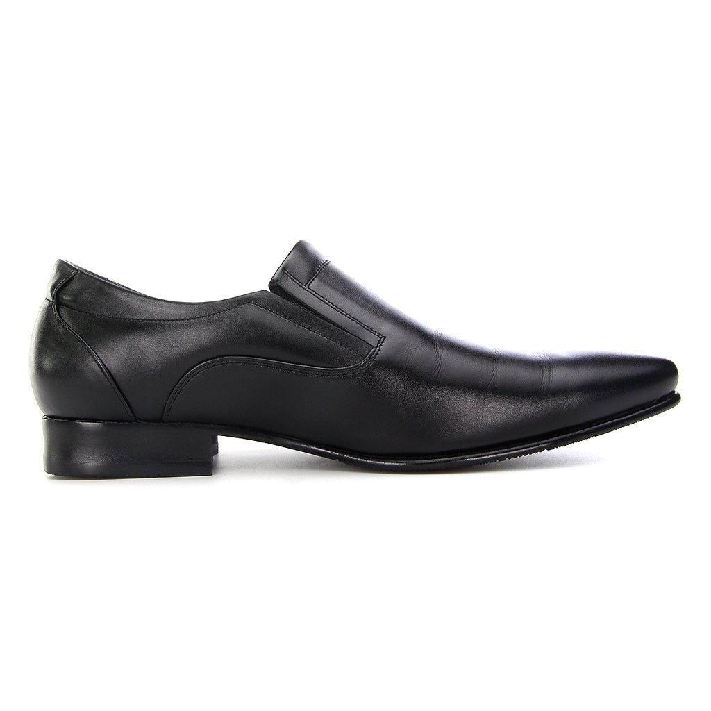 ស្បែកជើងបុរស Pierre Cardin ស្បែកជើងផ្លូវការ ស្បែកជើងផ្លូវការ ទន់ស្រួលពាក់ ផលិតពីស្បែកសុទ្ធ ពណ៌ខ្មៅ ទំហំ 40, 41, 42, 43, 44, ម៉ូដែល 80TD118