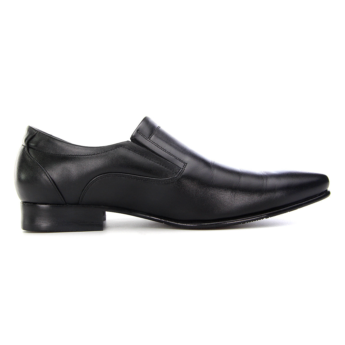 ស្បែកជើងបុរស Pierre Cardin ស្បែកជើងផ្លូវការ ស្បែកជើងផ្លូវការ ទន់ស្រួលពាក់ ផលិតពីស្បែកសុទ្ធ ពណ៌ខ្មៅ ទំហំ 40, 41, 42, 43, 44, ម៉ូដែល 80TD118