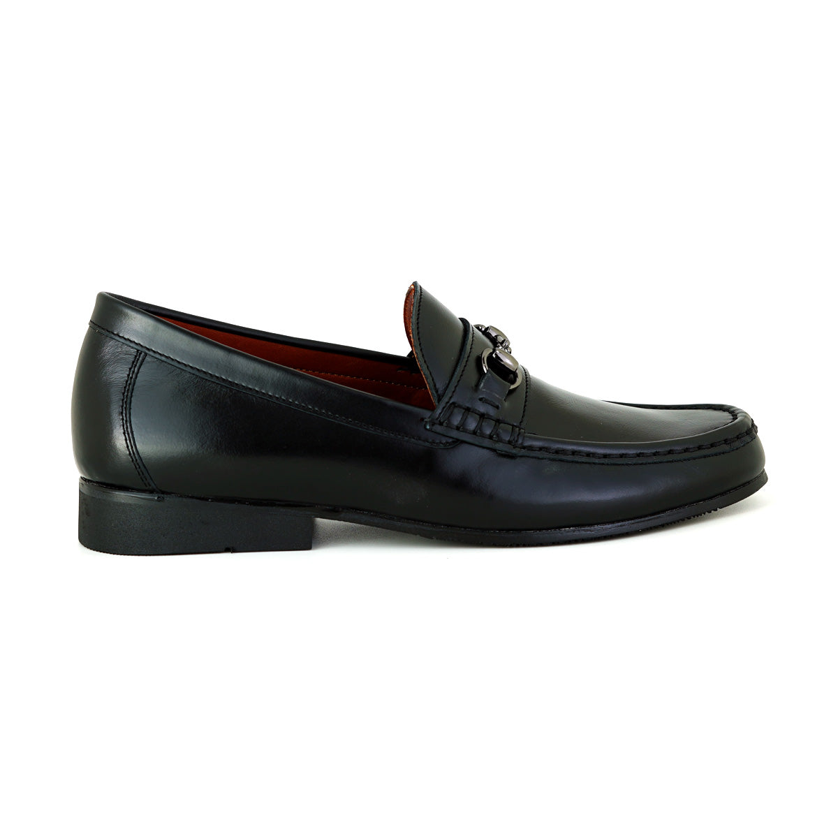 ស្បែកជើងបុរស Pierre Cardin ស្បែកជើងកវែង និងរអិល ទន់ស្រួលពាក់ ផលិតពីស្បែកសុទ្ធ ពណ៌ខ្មៅ ម៉ូដែល 84JD175 