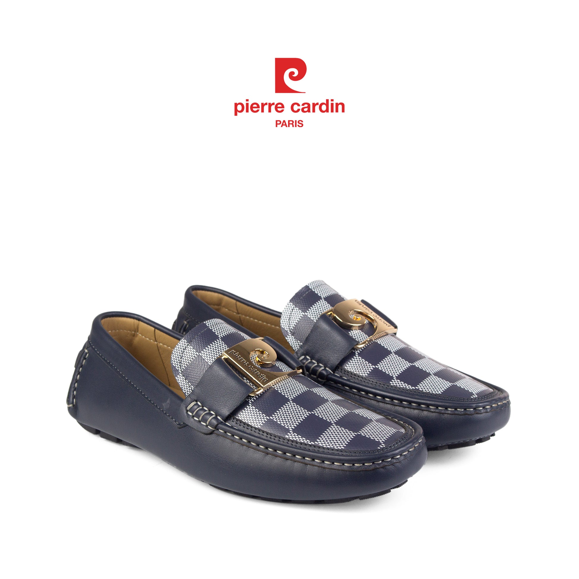 ស្បែកជើងធម្មតា 3D Pattern ពិសេស Pierre Cardin Shoes - PCMFWLH 525