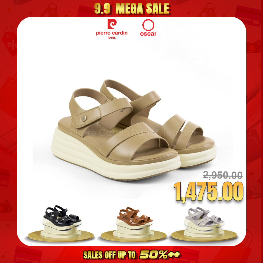 ស្បែកជើងកែងខ្ពស់ Comfort Pierre Cardin - PCWFWSH 256 (+5cm)